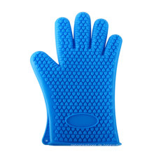 Amazon heiß verkauft silikon hitzebeständige Anti-Scenen-Handschuhe